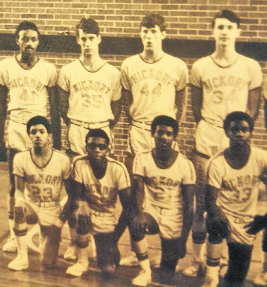1971-72 HHS basketball team