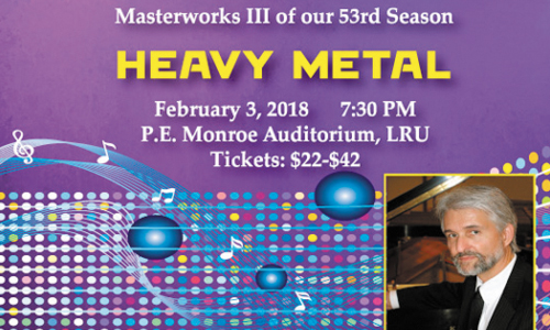 WP Symphony Features Heavy Metal On Saturday, February 3