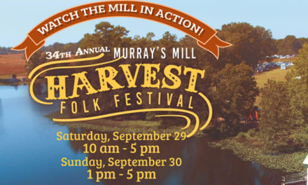 Murray’s Mill Harvest Folk Festival, September 29 & 30, In Catawba