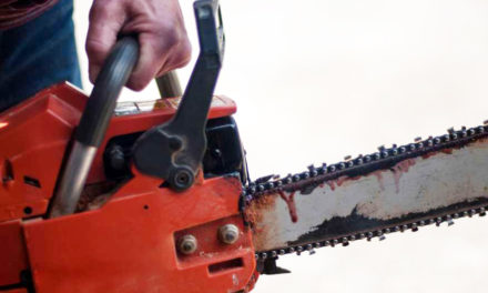 Shoplifter Stuffs Chain Saw Down  His…Pants? Ouch!