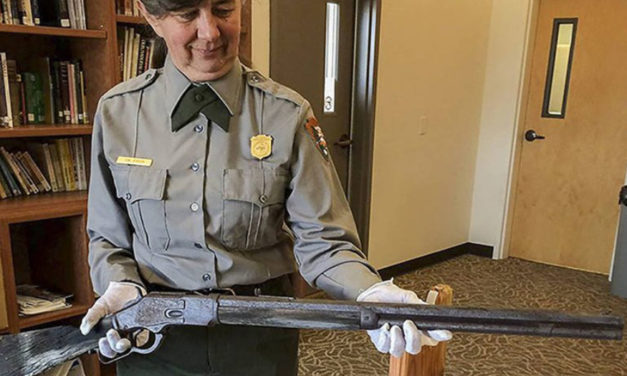 137-Year-Old Winchester Rifle Found Propped Against Tree
