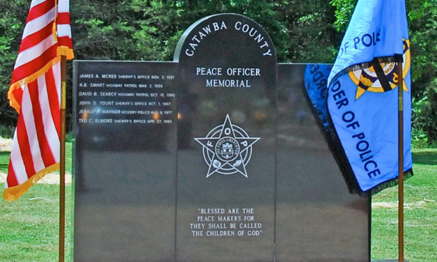 Memorial Service Honoring Law Enforcement In Hickory, May 17