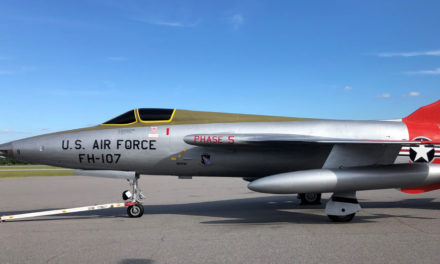 Restored F-105 Thunderchief Now At Hickory Aviation Museum