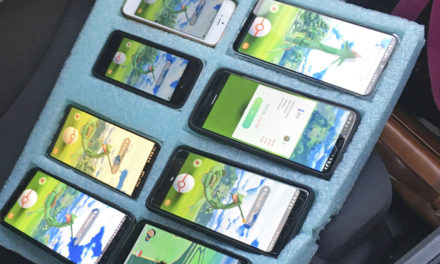 Policeman Finds Parked Driver Playing Pokemon On 8 Phones
