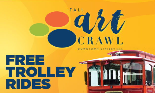 Statesville Art Crawl Has New Trolley Service, This Friday, 9/13