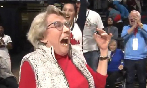 84-Year-Old Woman Sinks Put Across Court To Win New Car