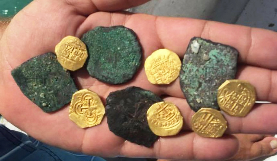 Spanish Coins Dating To 1712 Found On Florida Beach