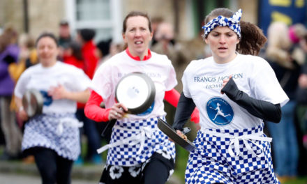 English Woman Wins Annual Pancake Race With Kansas