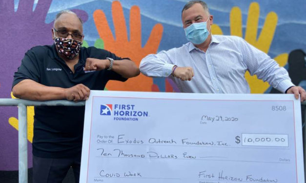 First Horizon Bank Saves Exodus Homes With $10K Donation