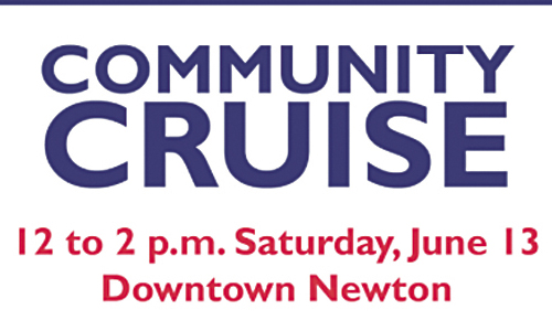 Newton “Small, Safe & Local” Community Cruise On June 13