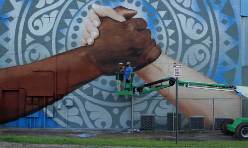 Exodus Homes Unveils New  Mural Celebrating Diversity