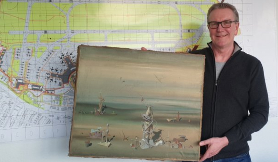 Precious Painting Lost At German Airport Found At Dumpster