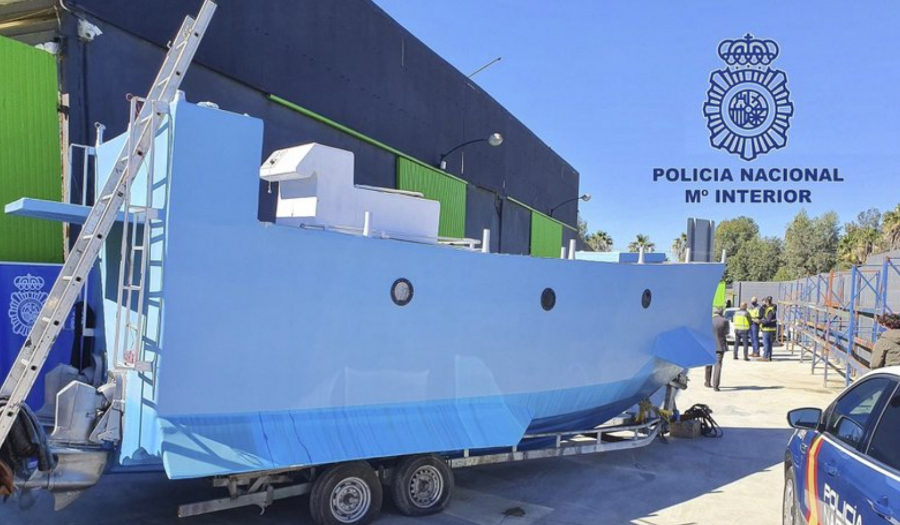 Spanish Police Sink Drug  Smugglers’ Submarine Plans