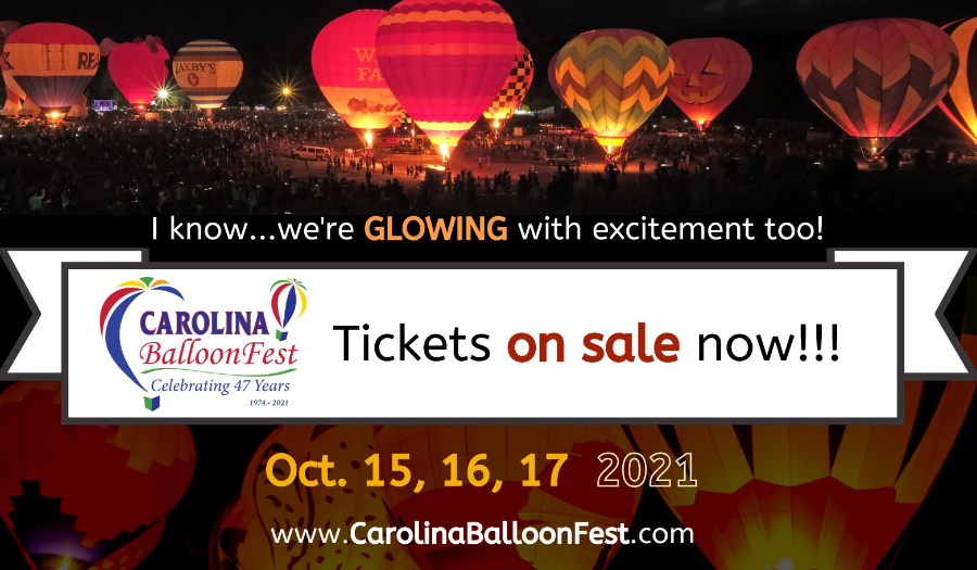 Iredell County’s 2021 Carolina BalloonFest Is Set For Oct. 15-17