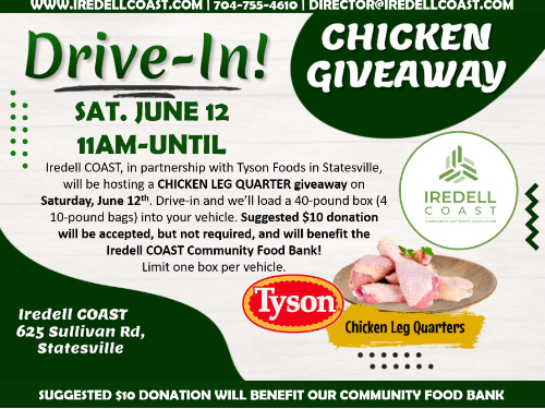 Iredell Coast’s Chicken Drive-In Giveaway