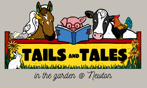 ring The Family Out For Tails & Tales In The Garden At Newton’s Main Library