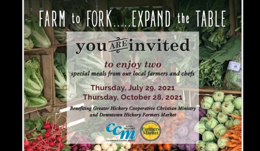 5th Annual Farm To Fork, Expand the Table Fundraiser’s Summer Meal Is Thursday, July 29