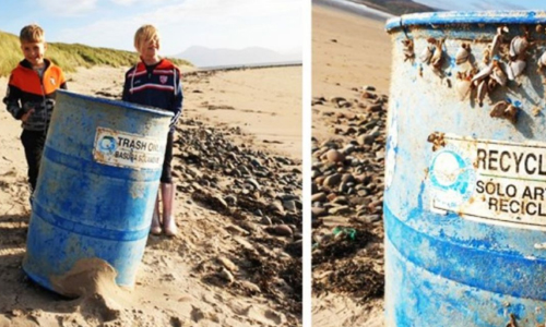 Trash Can Travels: Myrtle Beach Bin Makes Its Way To Ireland