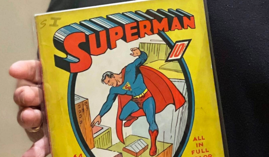 $2.6M Winning Bid For Superman #1 Comic Book In New York