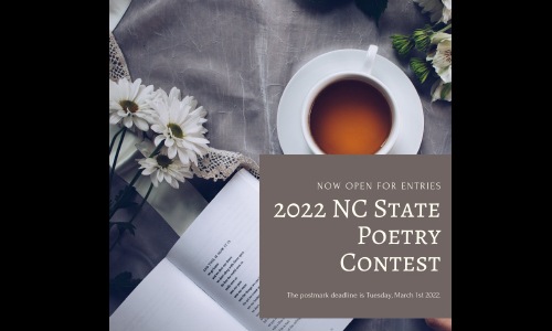 Submit Your Poems To The NC State Poetry Contest By March 1