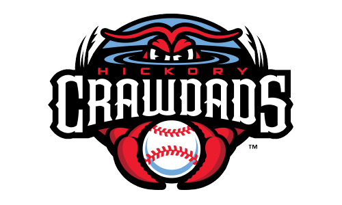 Hickory Crawdads Host Fan