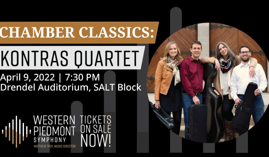 Western Piedmont Symphony Presents The Kontras Quartet, 4/9