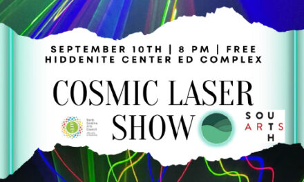 Hiddenite Arts Presents Free Cosmic Laser Light Show, 9/10