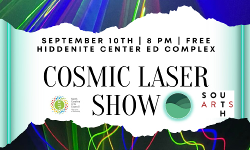Hiddenite Arts Presents Free Cosmic Laser