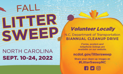 Volunteer For Statewide Litter Sweep