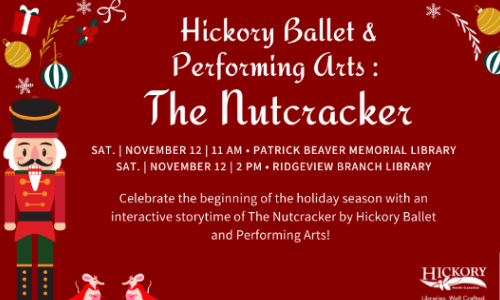 Interactive Storytime With The Nutcracker At Library, Nov. 12