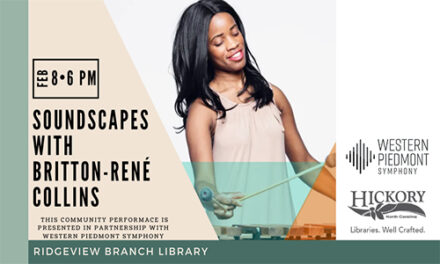 Soundscapes With Britton-René Collins Concert At Library, 2/8
