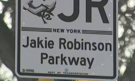 Oops! NYC Road Sign Is Spelled ‘Jakie’ Robinson