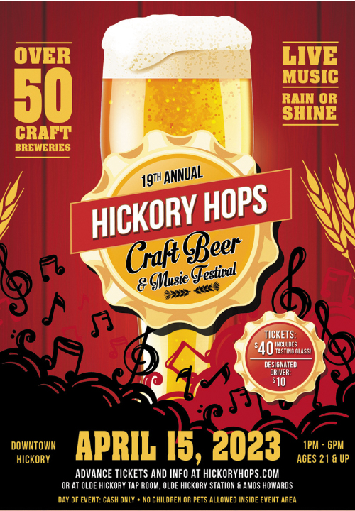 Tickets Now On Sale For Hickory Hops