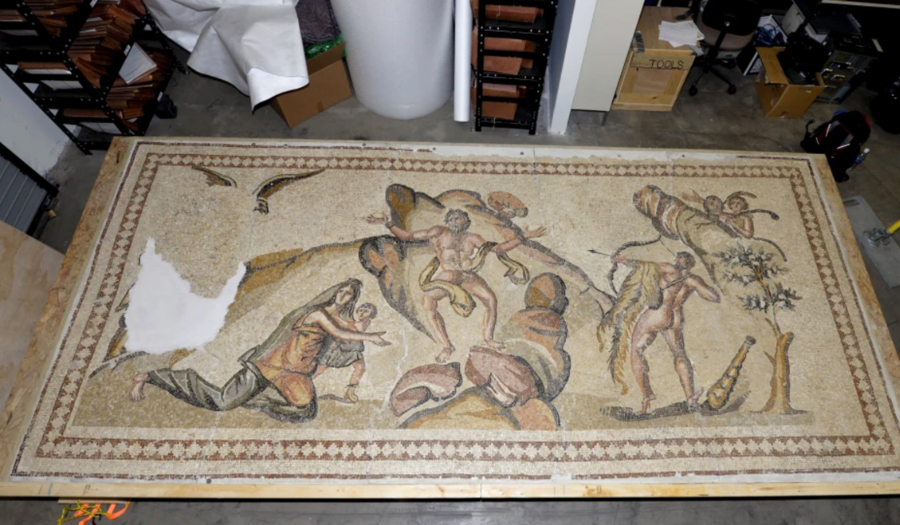 California Man Convicted Of Illegally Importing An Ancient Mosaic From Syria